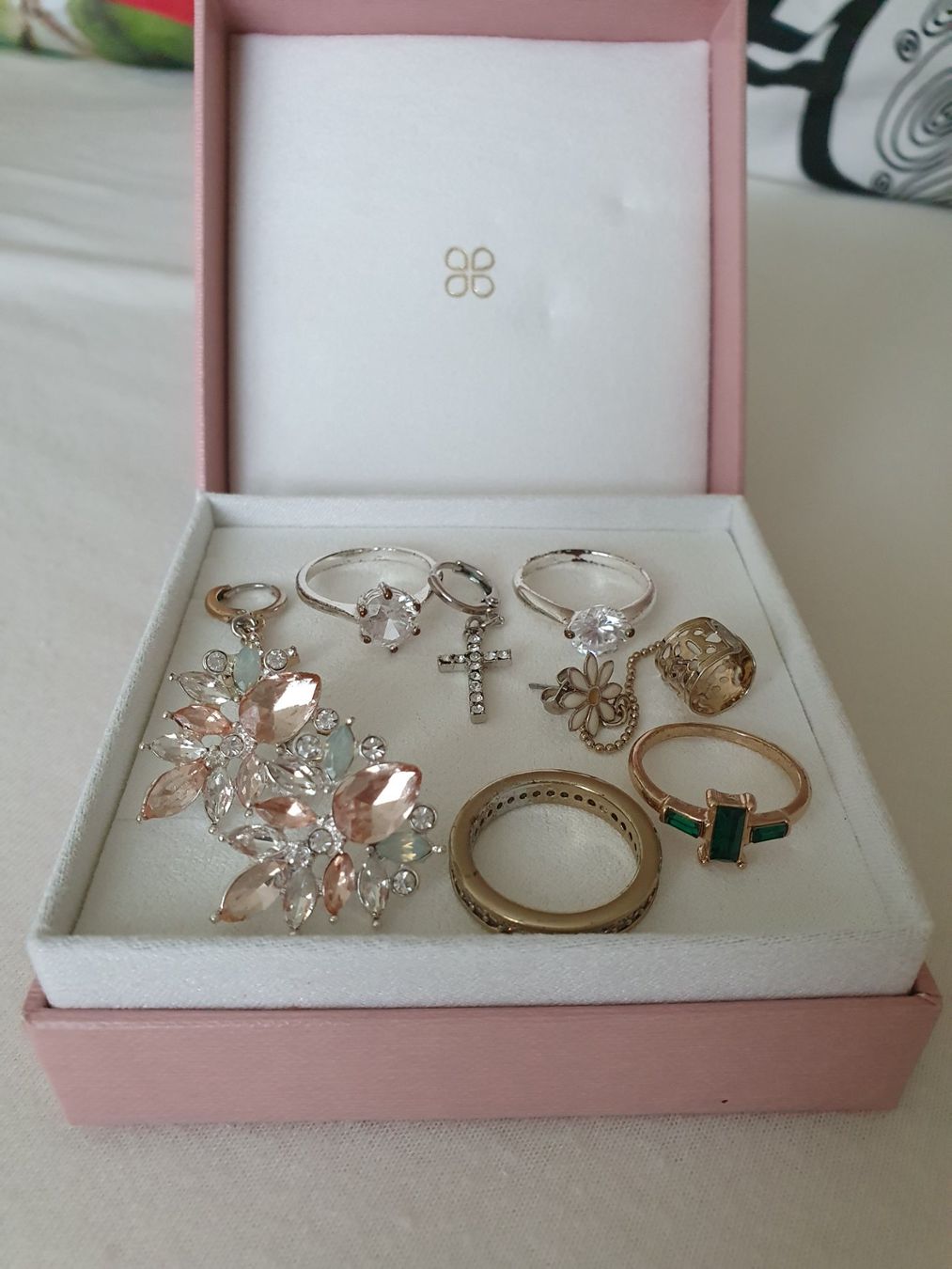 Altri gioielli: Modeschmuck Konvolut, Ringe, Ohrringe – Usato da Schübelbach venduto da flo_z6vh