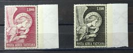 Vatikan-Mi 536-537 Satz ** (1968) (2)