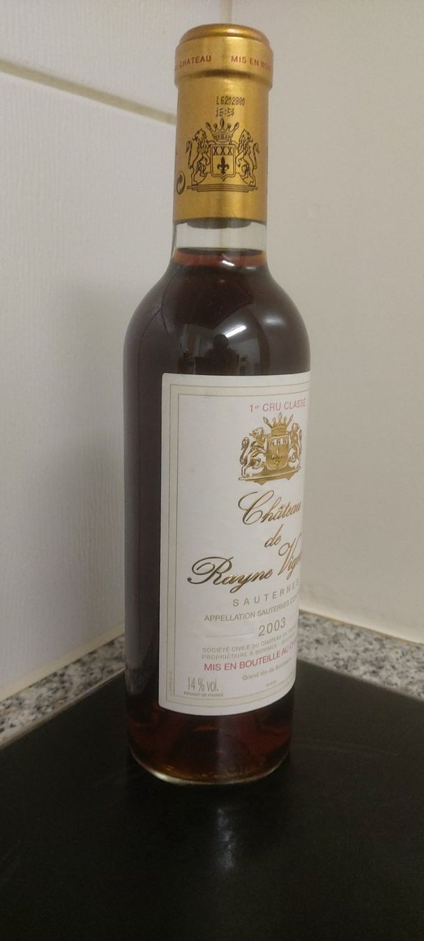 Vino: Chateau de Rayne Vigneau 2003 37,5cl. – Nuovo (secondo la descrizione) da Grenchen venduto da poggione 1