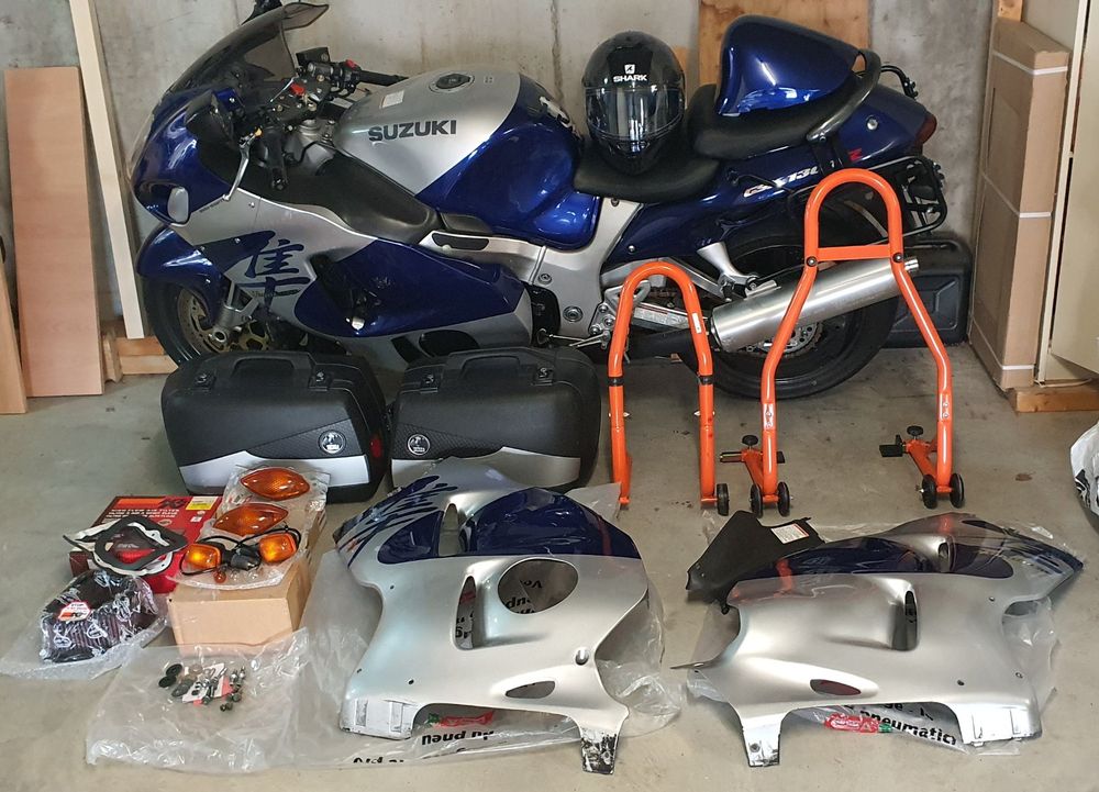 Suzuki Strada: Suzuki Hayabusa GSX 1300R 1. Gen. 2002 – Usato da Muri b. Bern venduto da Soudany 7