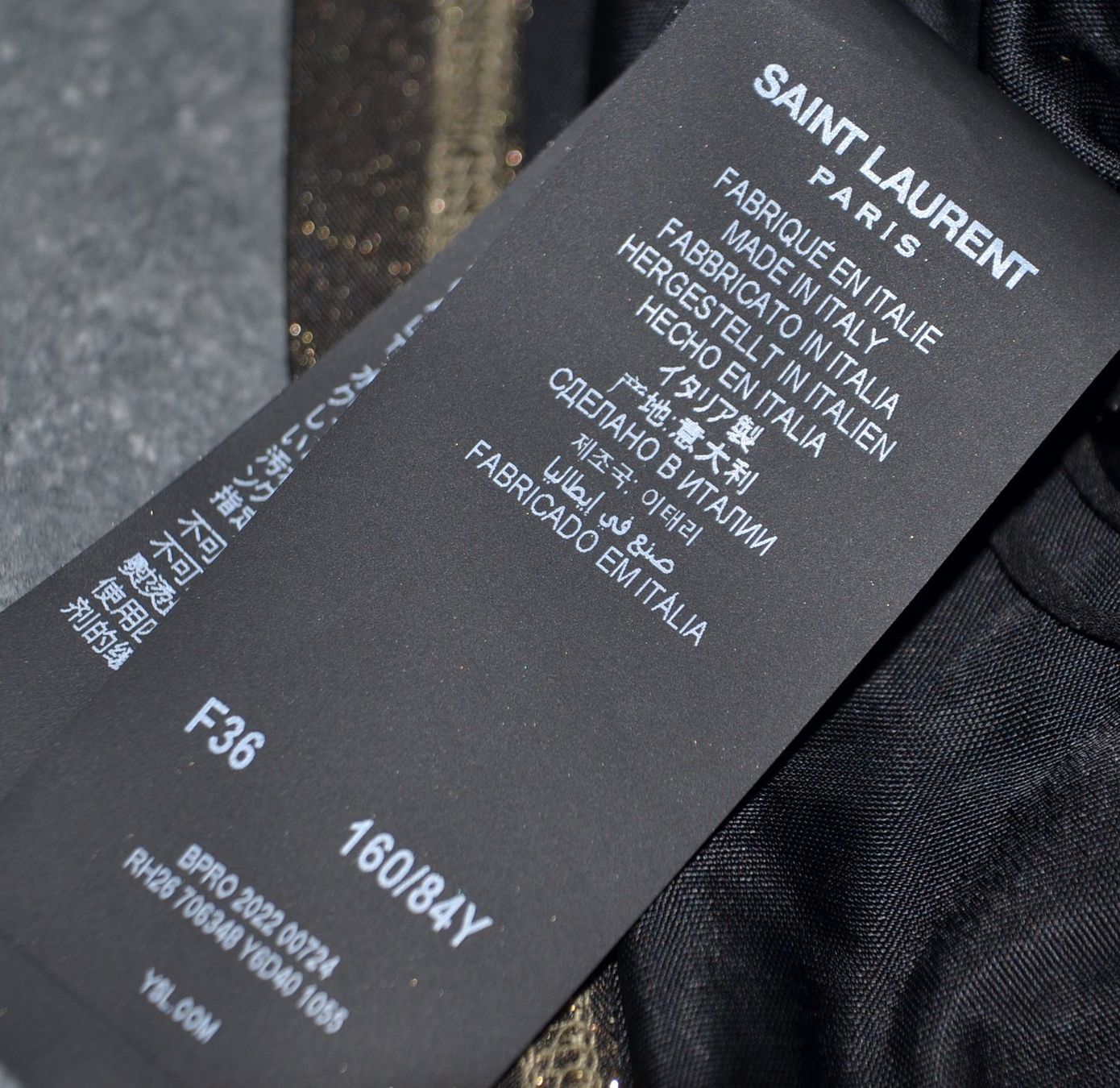 Saint Laurent Vestiti: Saint Laurent Kleid / robe .36 – Usato da Collonges venduto da Auganien 9