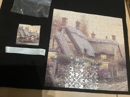 Thomas Kinkade: McKennas Cottage Puzzle, 300 Teile