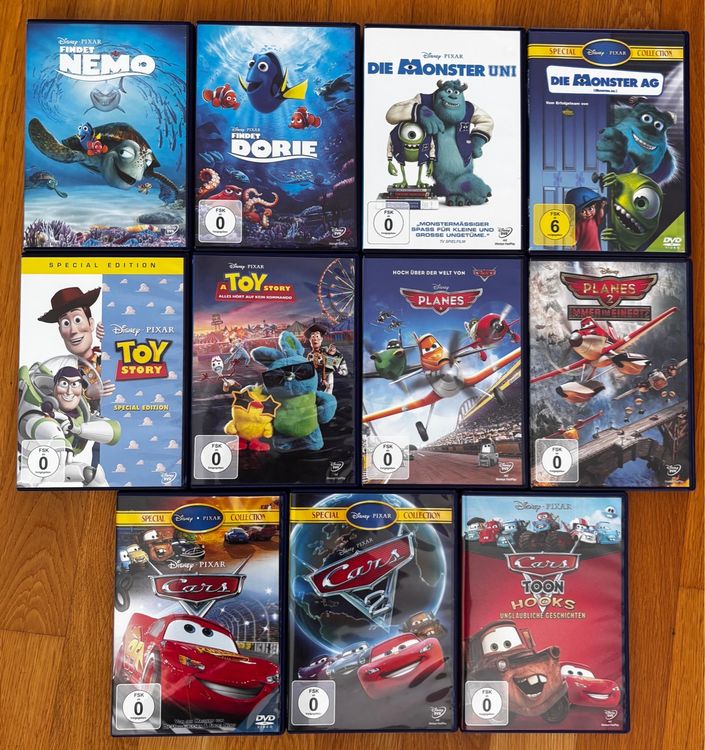 Diverse Disney DVD‘s FSK ab 0 und 6 Jahren (Gebraucht) in Oberdorf NW ...