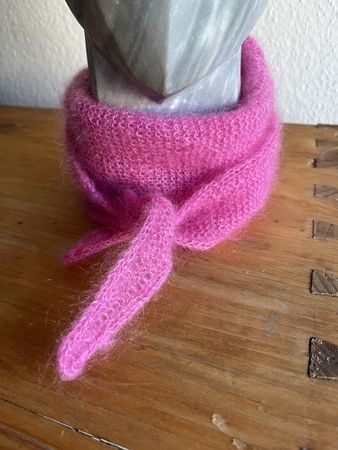 Sophie Scarf aus Mohair und Seide, federleicht und kuschelig