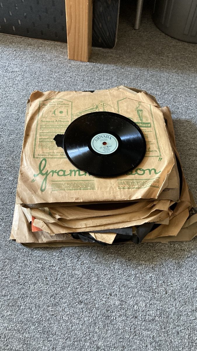 Vinyles: Schellack Grammophon Platten Konvolut – D'occasion à Chevenez par Electro-Rick