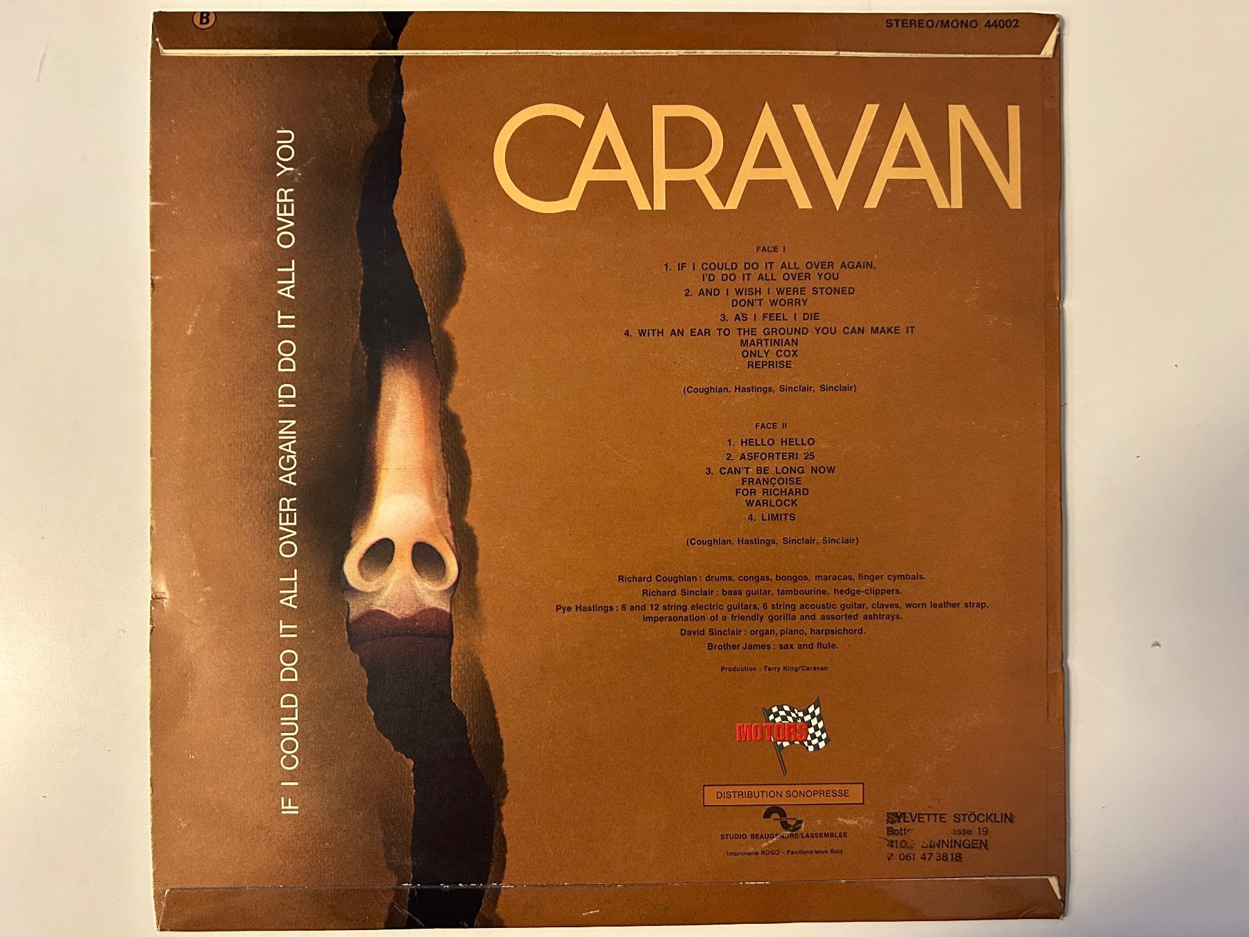 Dischi in vinile: Caravan - If I Could Do It All Over Again – Usato da Aesch BL venduto da BlueMusicRecords 1
