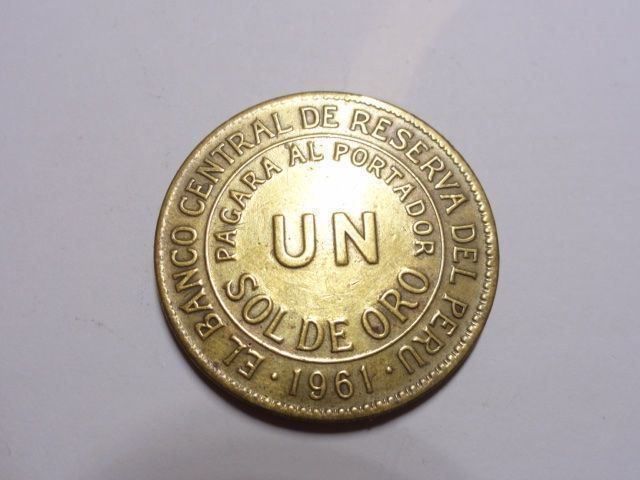 Tutti le monete: PERU (UN SOL DE ORO) 1961 – Usato da ZUFIKON venduto da SULMI01 3