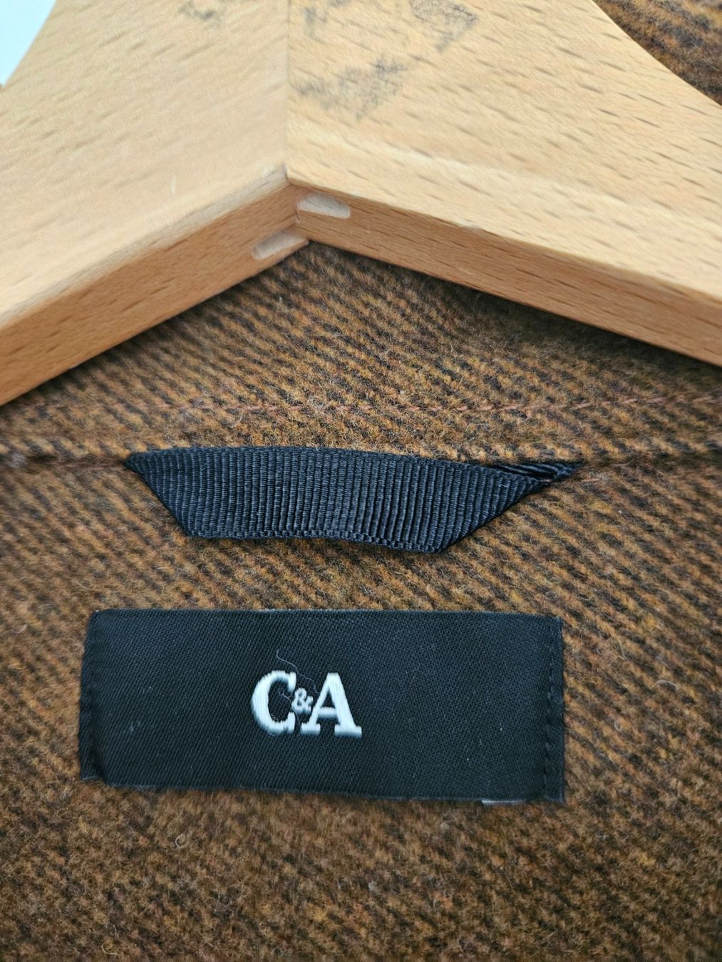 C&A Camicie: C&A Herren Hemdjacke, Gr. XL, warm – Usato da Bern venduto da j-o 1