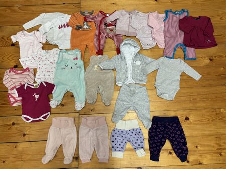 Kleiderpaket Baby Mädels, Grösse 50/56-62/68