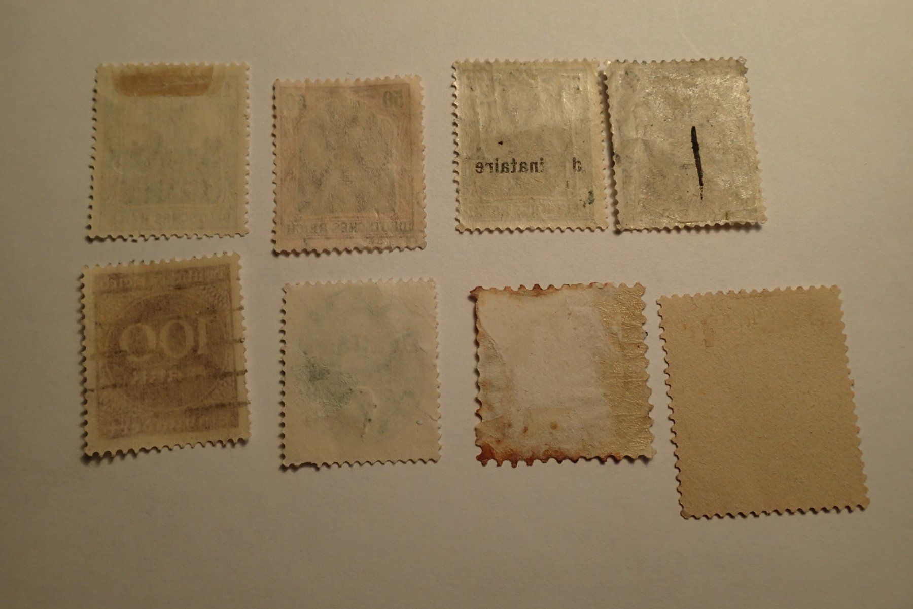 Tous les timbres: 8 Briefmarken deutsche Reich – D'occasion à Allschwil par Salus17 1