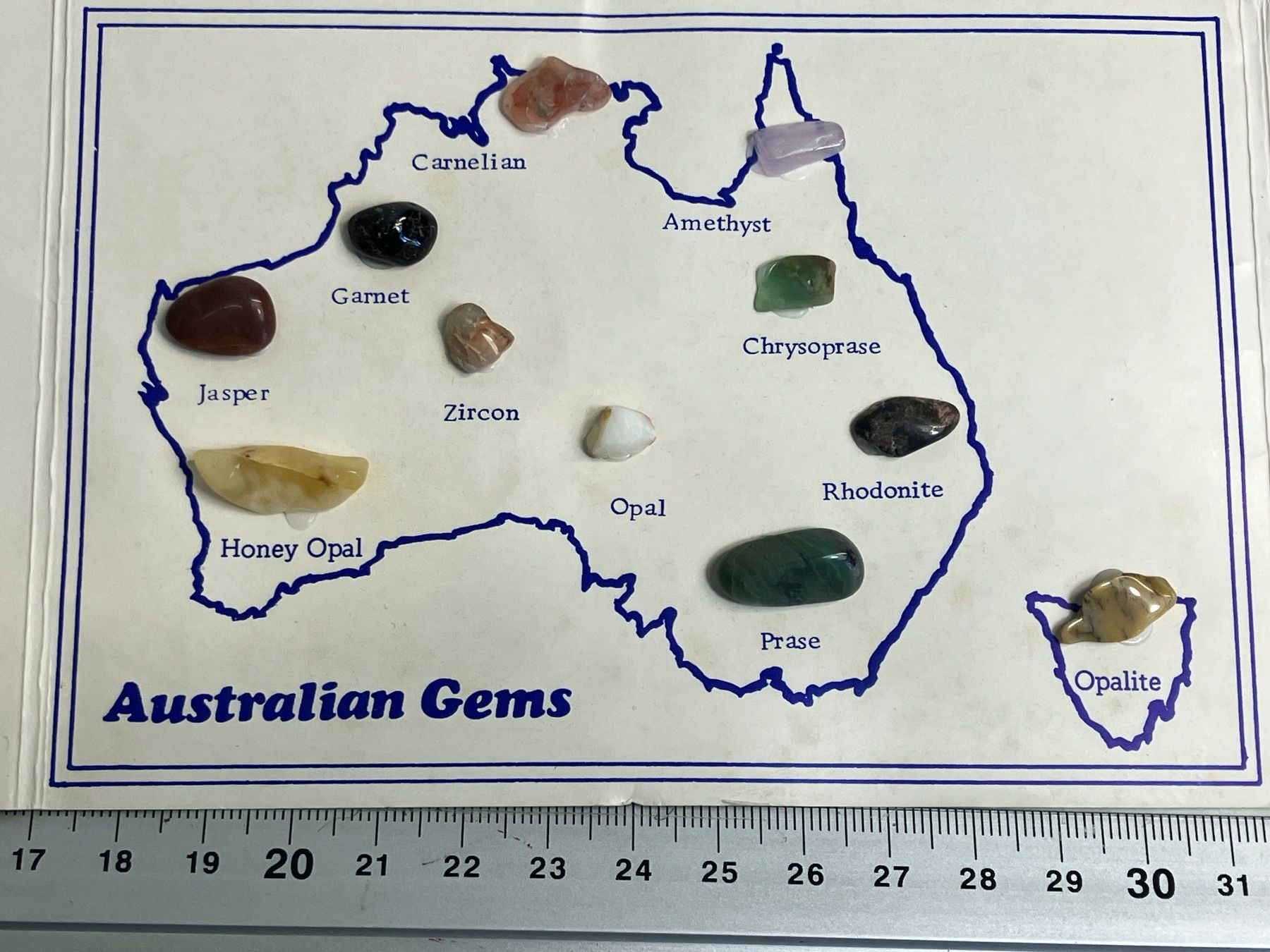 Pietre preziose: Schmucksteine Edelsteine aus Australien – Usato da Horw venduto da luzernicus 1