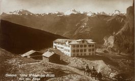 Gemmi, Hotel Wildstrubel, 1922