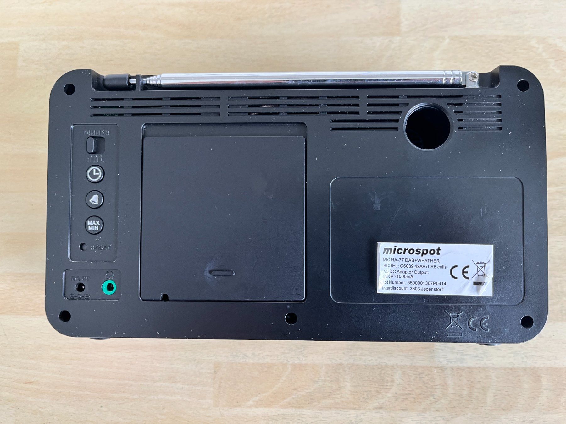Microspot Radio: DAB+ Radio Microspot RA-77 – Usato da Wattwil venduto da Baschi77 3