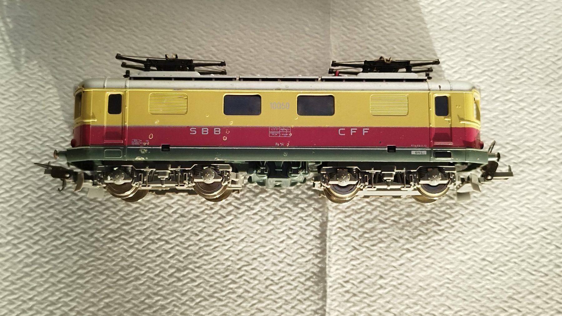 Lima Modellini di ferrovie: Lima H0 E-Lok BR 10050 SBB Gleichstrom Analog OVP – Usato da Urtenen-Schönbühl venduto da Kernbeisser25 6