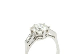 Brillant Solitär Ring 2.67ct 950 Platin GGTL Zert. *S3191