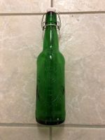 Bierflasche grün Feldschlösschen BügelverschlussDeko Sammler