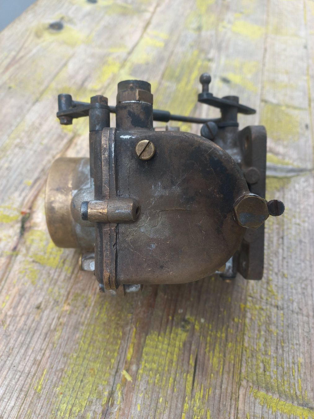 Tutti pezzi di ricambio auto: Oldtimer Messing / Bronze Doppel- Vergaser WEBER Tipo 30 DCR – Usato da Dulliken venduto da Dullikenlerchclassic 4