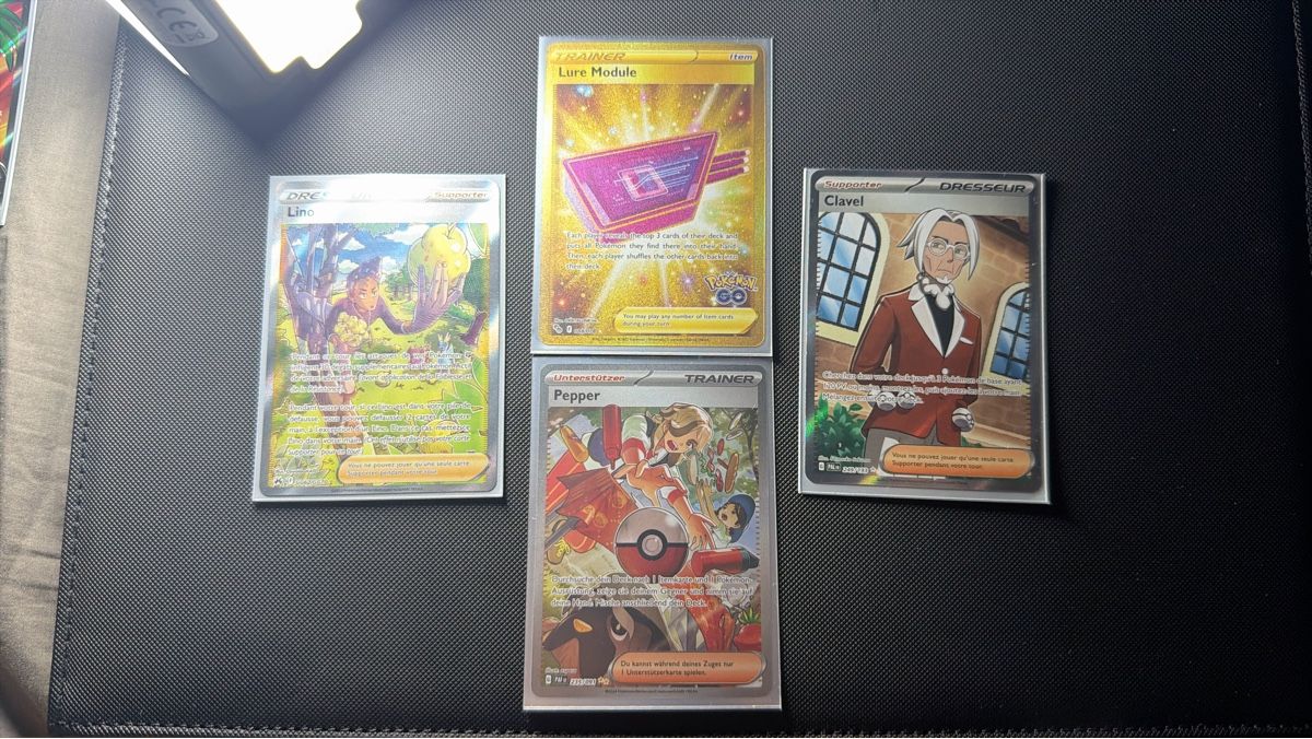 Pokémon Cartes à collectionner: 4 cartes Pokémon Trainer  – Neuf avec emballage d'origine à Marin-Epagnier par sar_pb9r