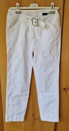 Vintage ORWELL Hose-Chino weiss mit Gurtschnalle Gr.36 (SVT)