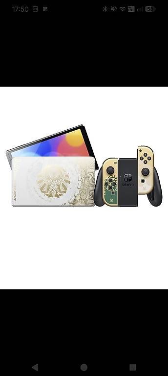 Consoles: Nintendo Switch OLED Zelda Edotion mit Case und 3 Games – D'occasion à Stettlen par ale_n9k9 1