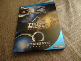 Steelbook Blu-ray T2 Total Recall Stargate Ultimate
