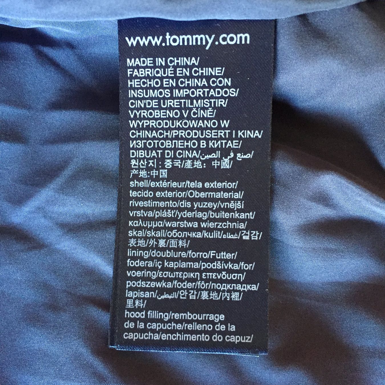 Tommy Hilfiger Giacche: Jacket Tommy Jeans Essential Down Blue Men M – Usato da Genève venduto da ang_7j7j 5