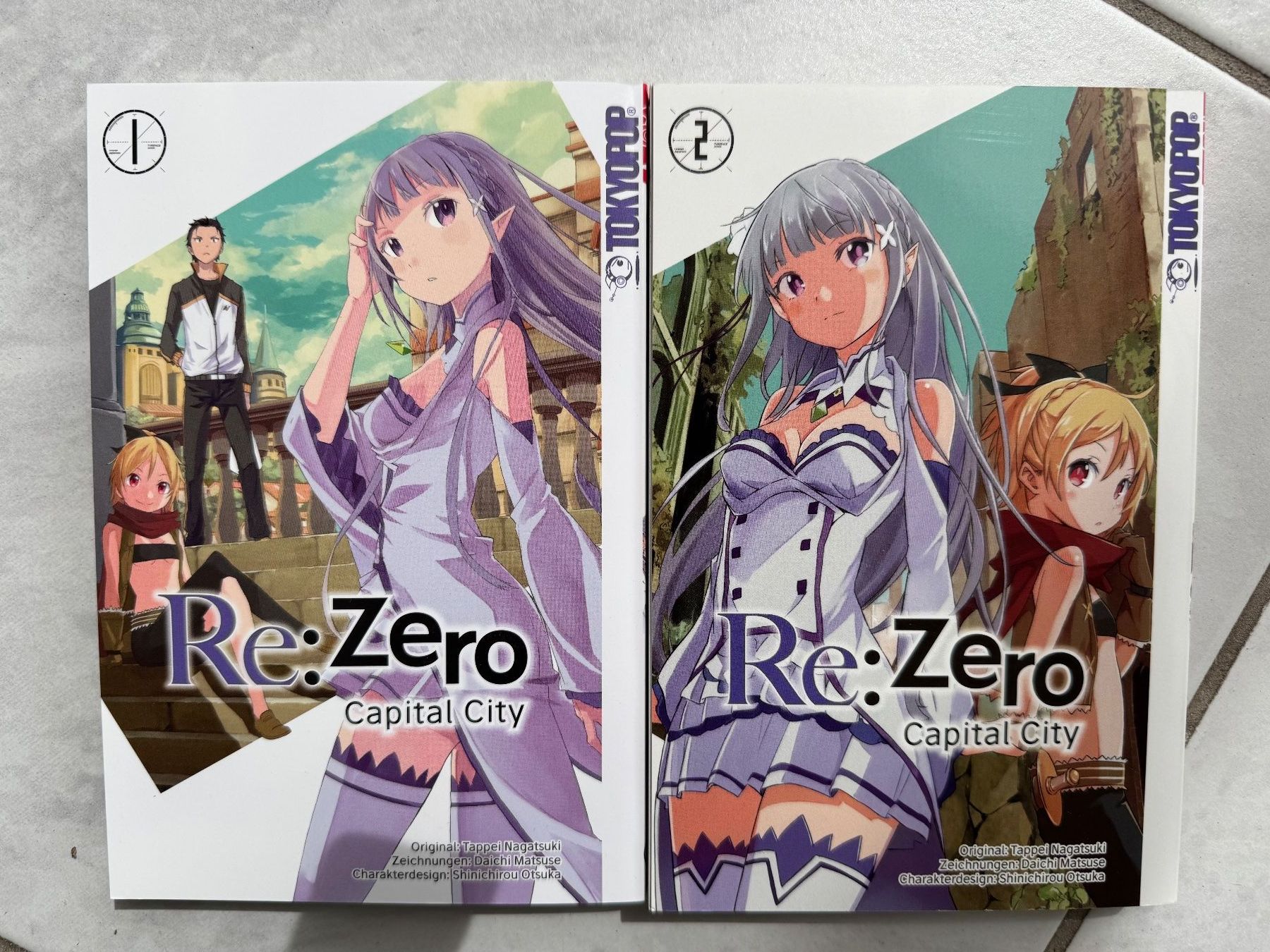 Fumetti: Manga Bücher Re: ZERO  Band 1-2 – Usato da Wohlen AG venduto da chippy02