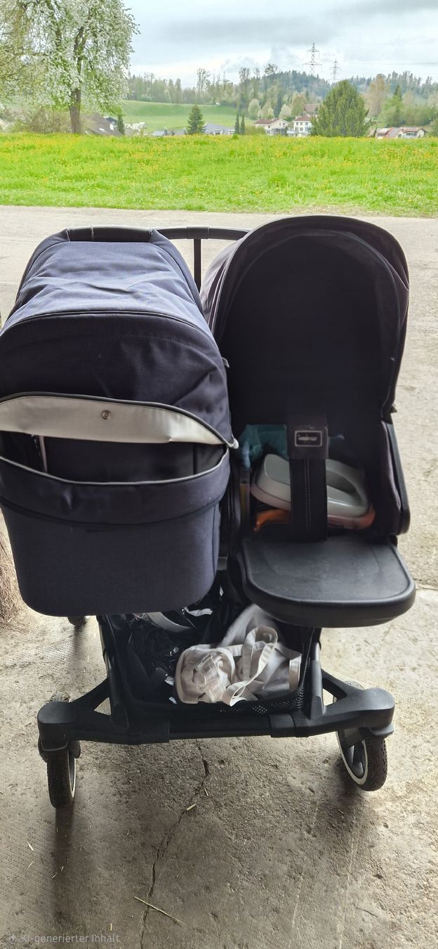 Emmaljunga Kinderwagen: Geschwisterwagen und oder Einzelwagen – Gebraucht aus Wolfhausen von mar_2gpj