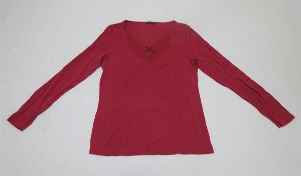 Beldona T-Shirts: Beldona Shirt mit Spitze - rot - Gr. M – Gebraucht aus Zofingen von Justizia_01