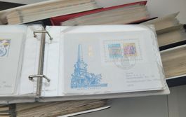 8 Alben Ersttagsbriefe DDR mit sämtlichen Sperrwerten