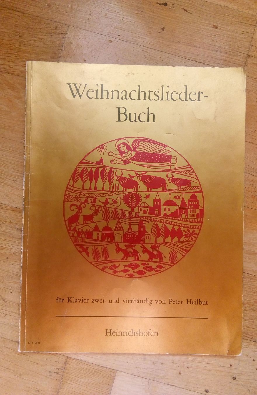 Libri: Weihnachtslieder-Buch (Peter Heilbut) Klavier 2 oder 4händig – Usato da St.Gallen venduto da elk2022