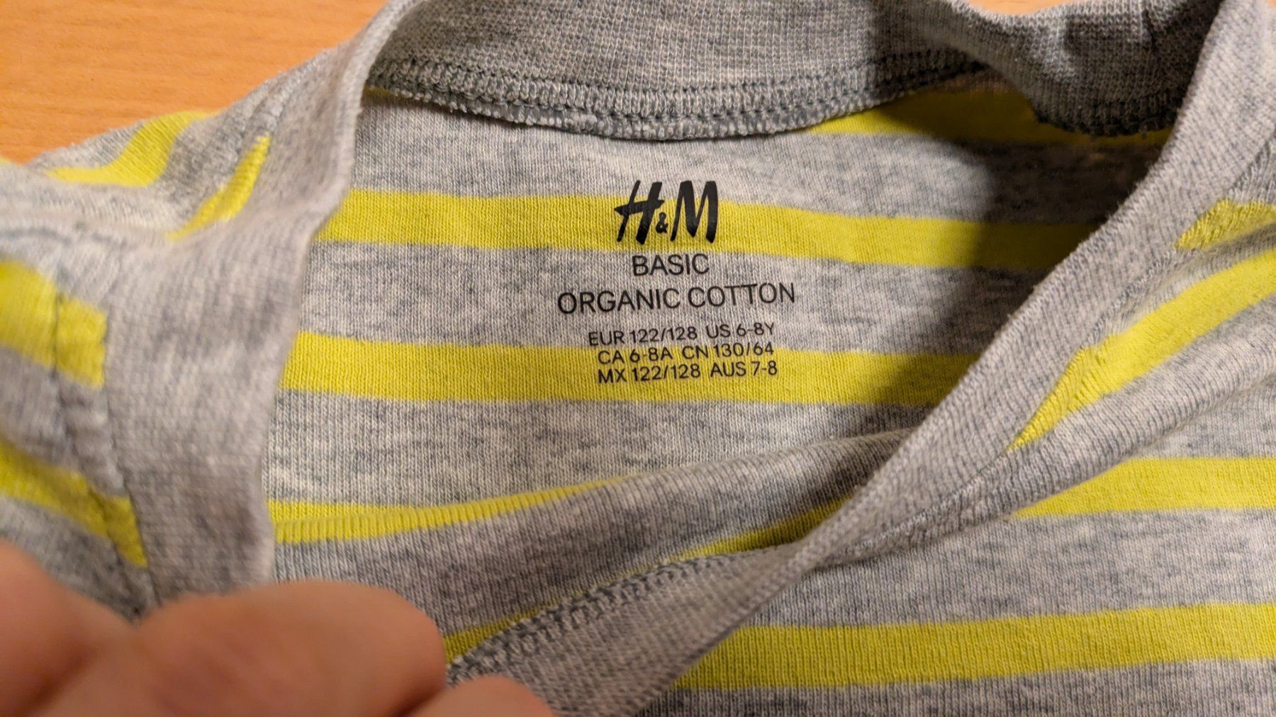 H&M Maglioni & Felpe: Gestreiftes Langarm - Shirt - 122/128 – Usato da Staufen venduto da Fleby84 2