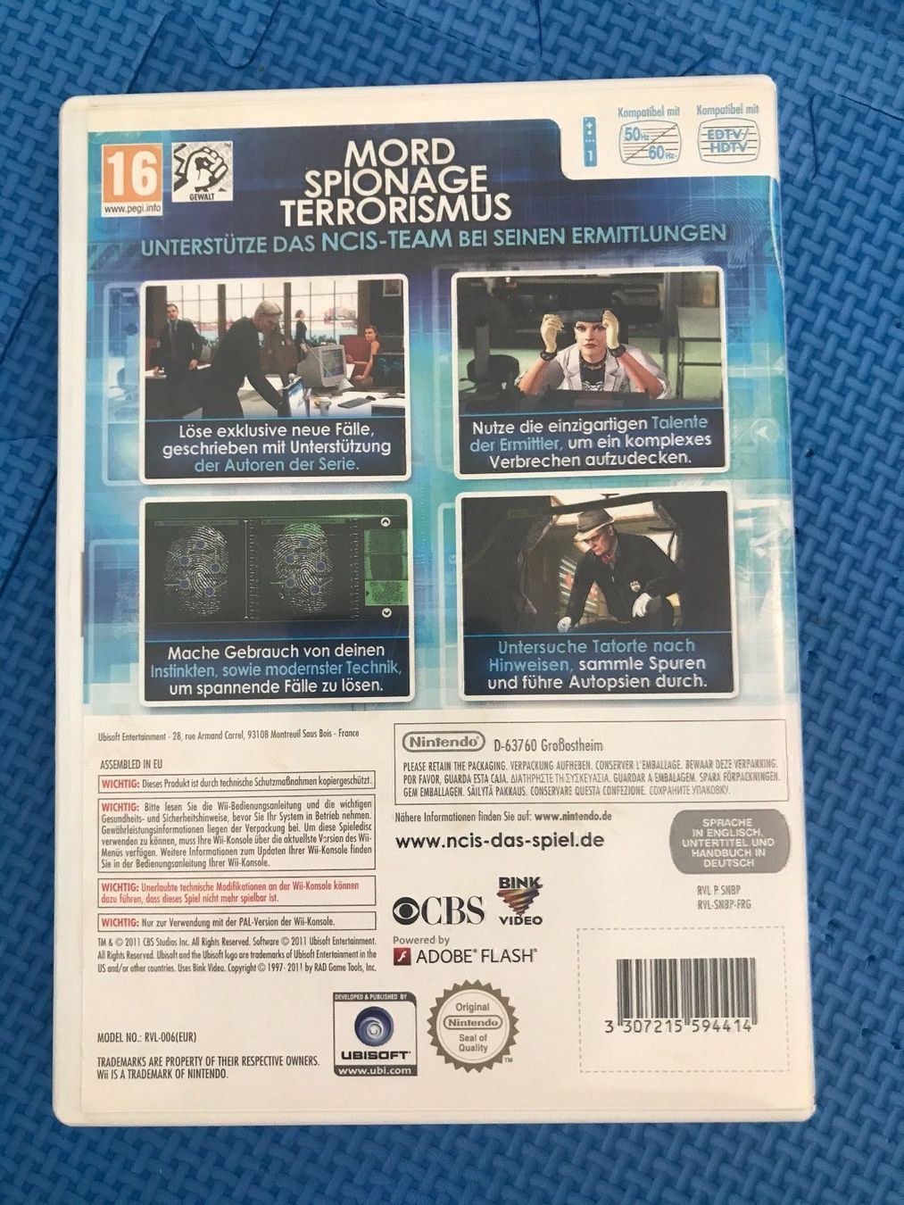 Nintendo Spiele: NCIS Nintendo Wii – Gebraucht aus Gossau SG von schlitzerdemon 2