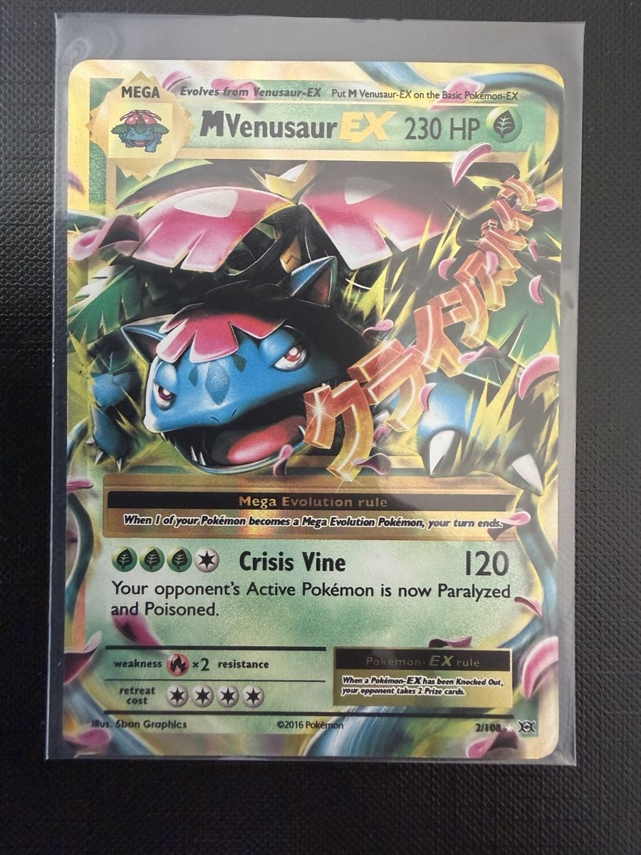 Pokémon Carte collezionabili: M Venusaur Ex #2 XY EVOLUTION EN – Nuovo (secondo la descrizione) da Savigny venduto da Matgab94