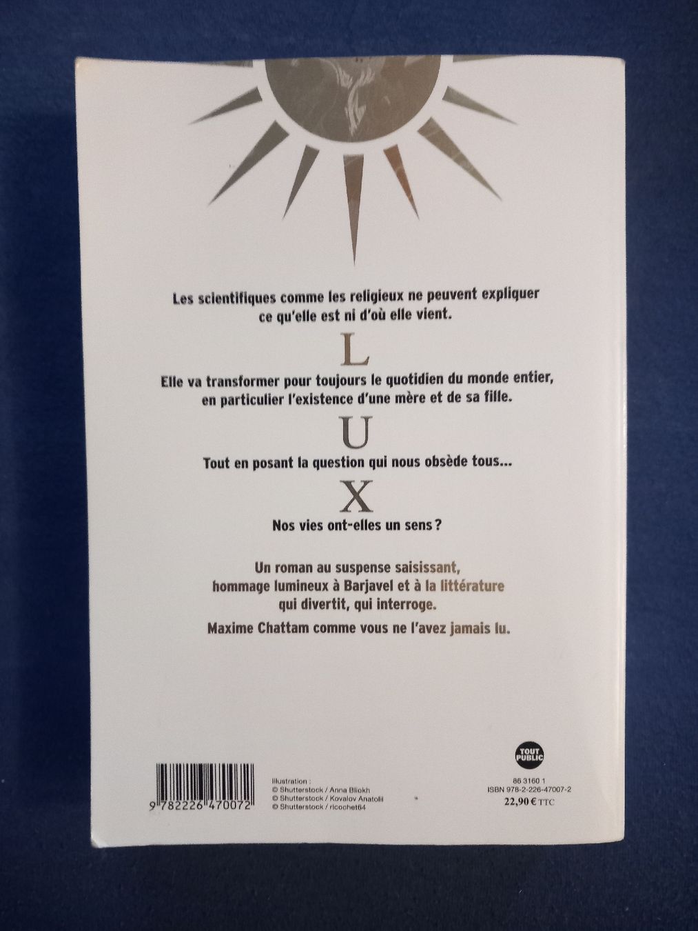 Libri: Maxime Chattam - LUX - roman suspens – Usato da Salavaux venduto da PrimeDealsCH 1