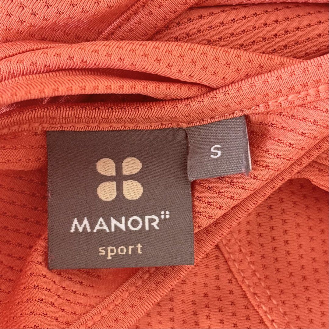Manor T-shirt: MANOR Top de Sport Orange Corail - Taille S – Usato da Vevey venduto da secondlifevevey 2