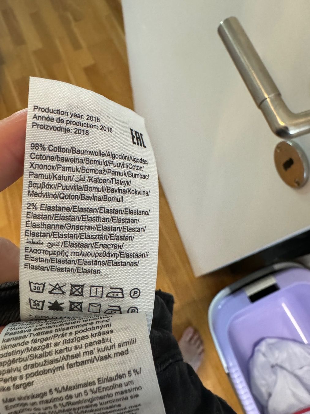 Hosen: Hose schwarz, Gr. S, Länge 30 – Gebraucht aus Arlesheim von Eli_77 8