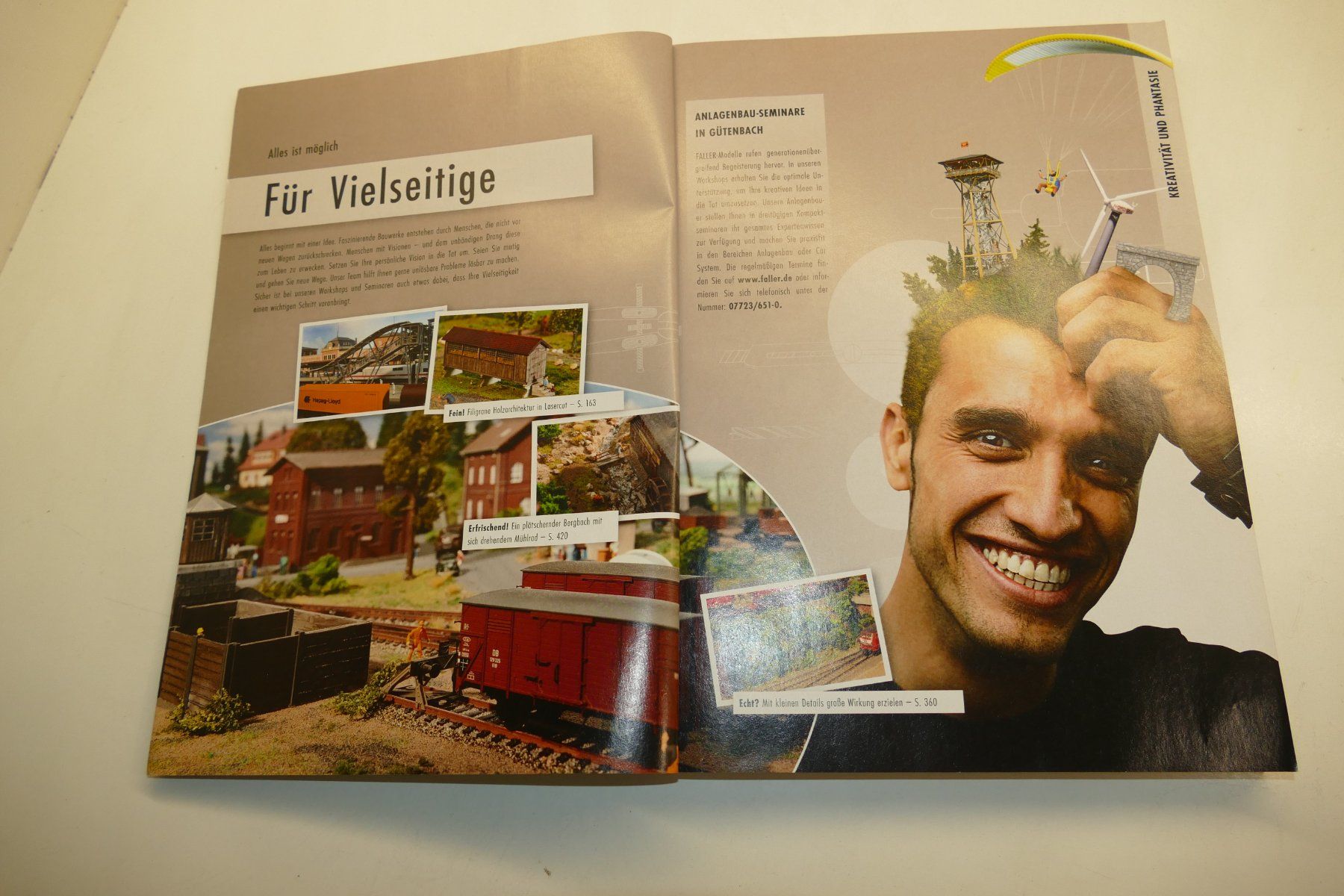 Faller Modellini di ferrovie: Faller: Hauptkatalog Modellbau 2013 Deutsch – Usato da Niederhasli venduto da rail-duerst 3