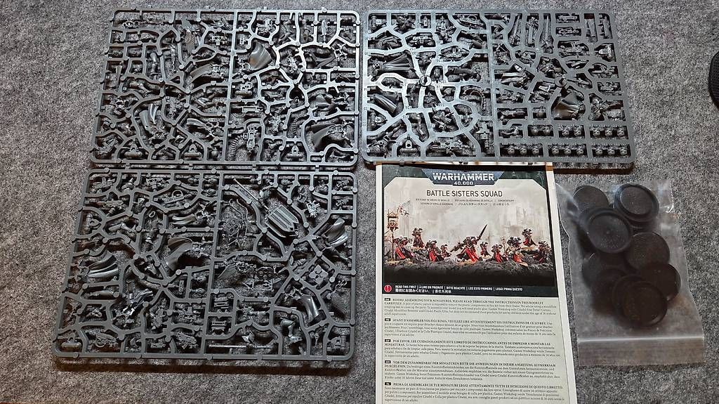 Kit di modellismo & Modellini statici: Warhammer 40k Adepta Sororitas Battle Sisters Squad – Nuovo (secondo la descrizione) da Rothrist venduto da Benj1990