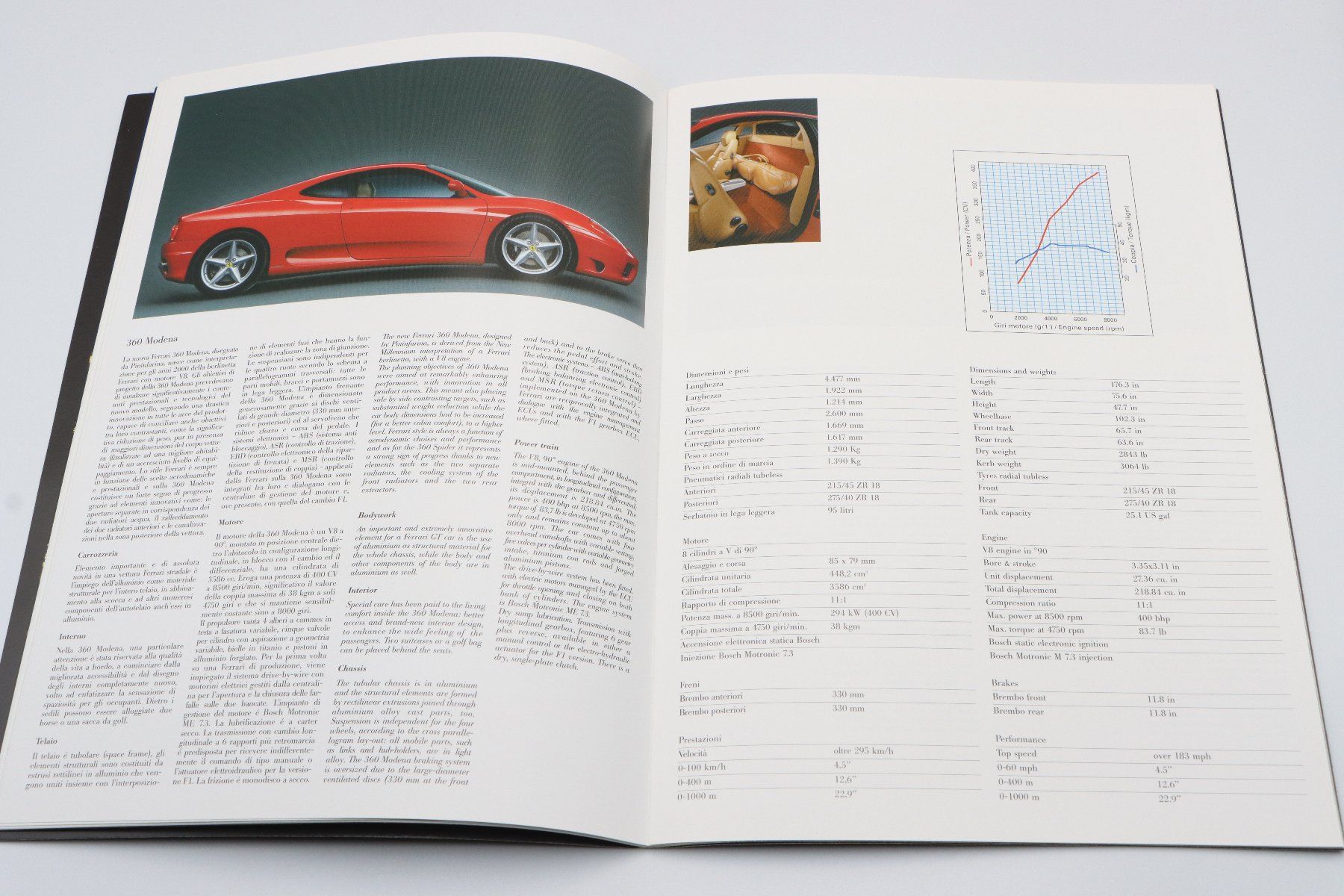 Ferrari Documenti: Ferrari La Ferrari Modellprogramm 2000 Prospekt – Usato da Bühl b.Aarberg venduto da Collectorpassions 3