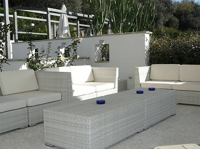 Poltrone: Poltrona infinity in rattan bianco – Usato da Ligornetto venduto da Made_with_love_robby