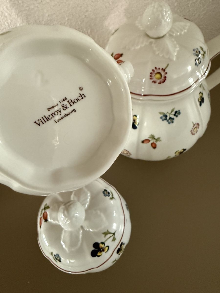 Villeroy & Boch Teekannen: Villeroy Boch Petite Fleur Set – Neu (gemäss Beschreibung) aus Ebikon von nat_jzh5 1