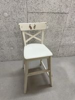 Kinderstuhl IKEA Ingolf weiss gebraucht mit Gebrauchsspuren