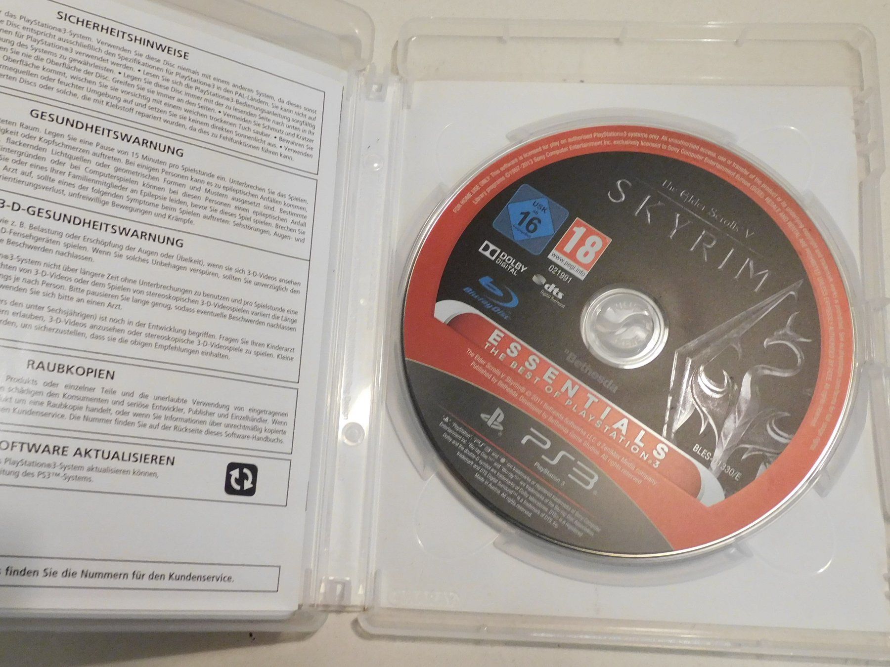 Sony Spiele: Game 2013 - PS3 Skyrim - The Elder Scrolls V Skyrim – Gebraucht aus Sursee von 76 6