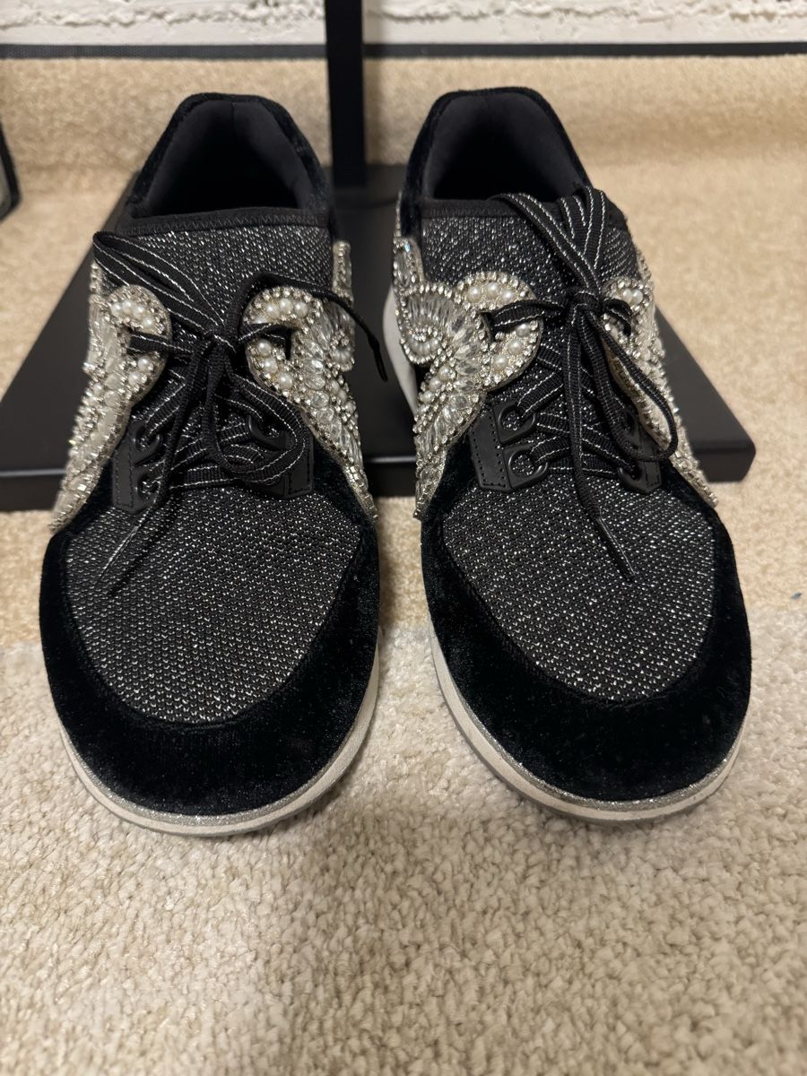 Scarpe da donna: Sophia Webster Trainers, Size 41, Black, Embellished! – Usato da Sarnen venduto da vik_jw5z