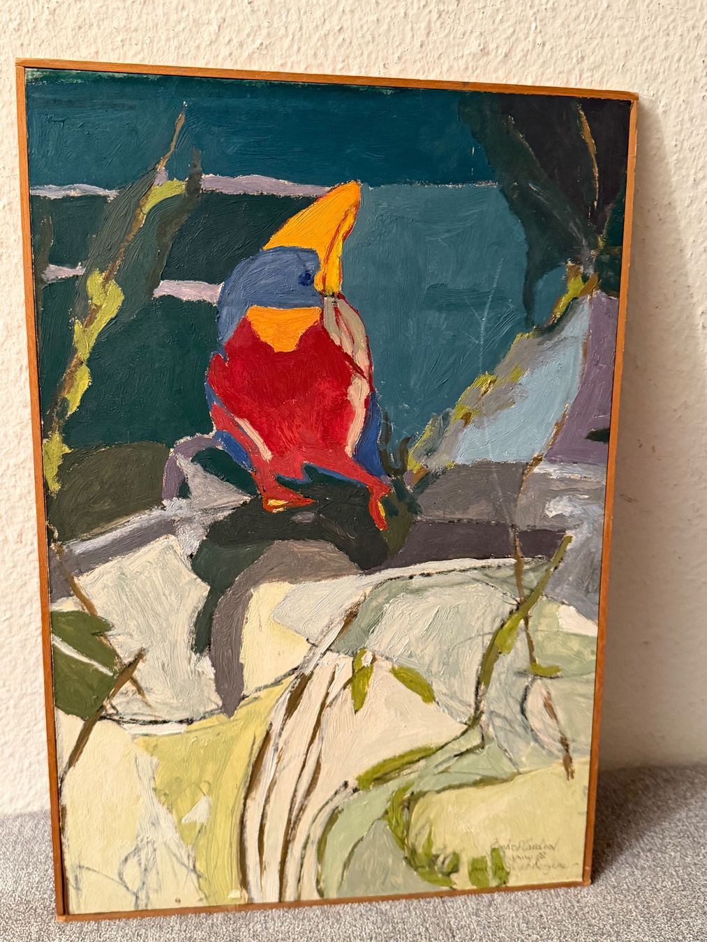 Dipinti: Catherine Imhof-Cardinal  Original Gemälde – Usato da Basel venduto da PAUL_ART