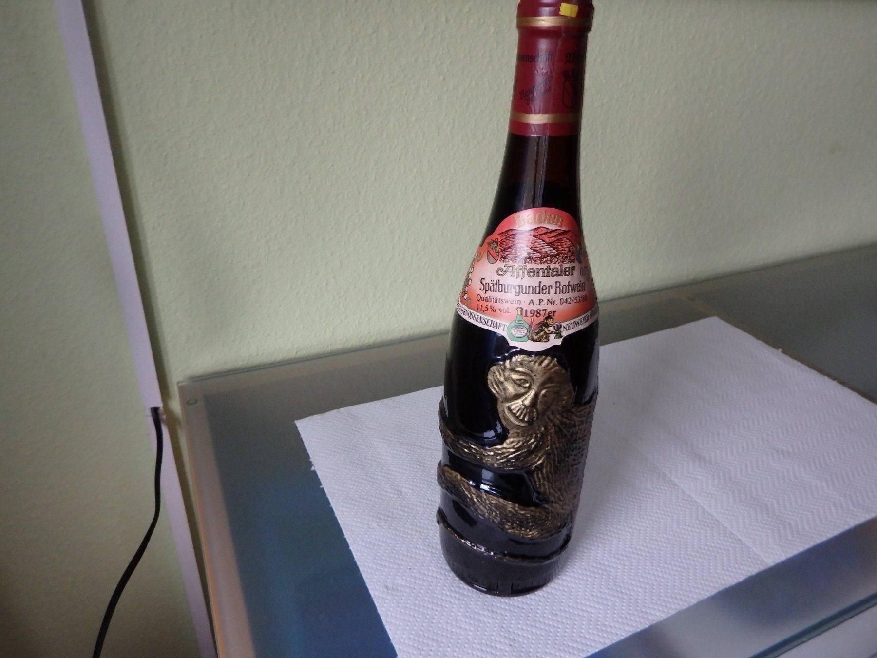 Vino: Original Weinflasche von 1987 – Nuovo e nell'imballaggio originale da Obergerlafingen venduto da Nurschi2011 4