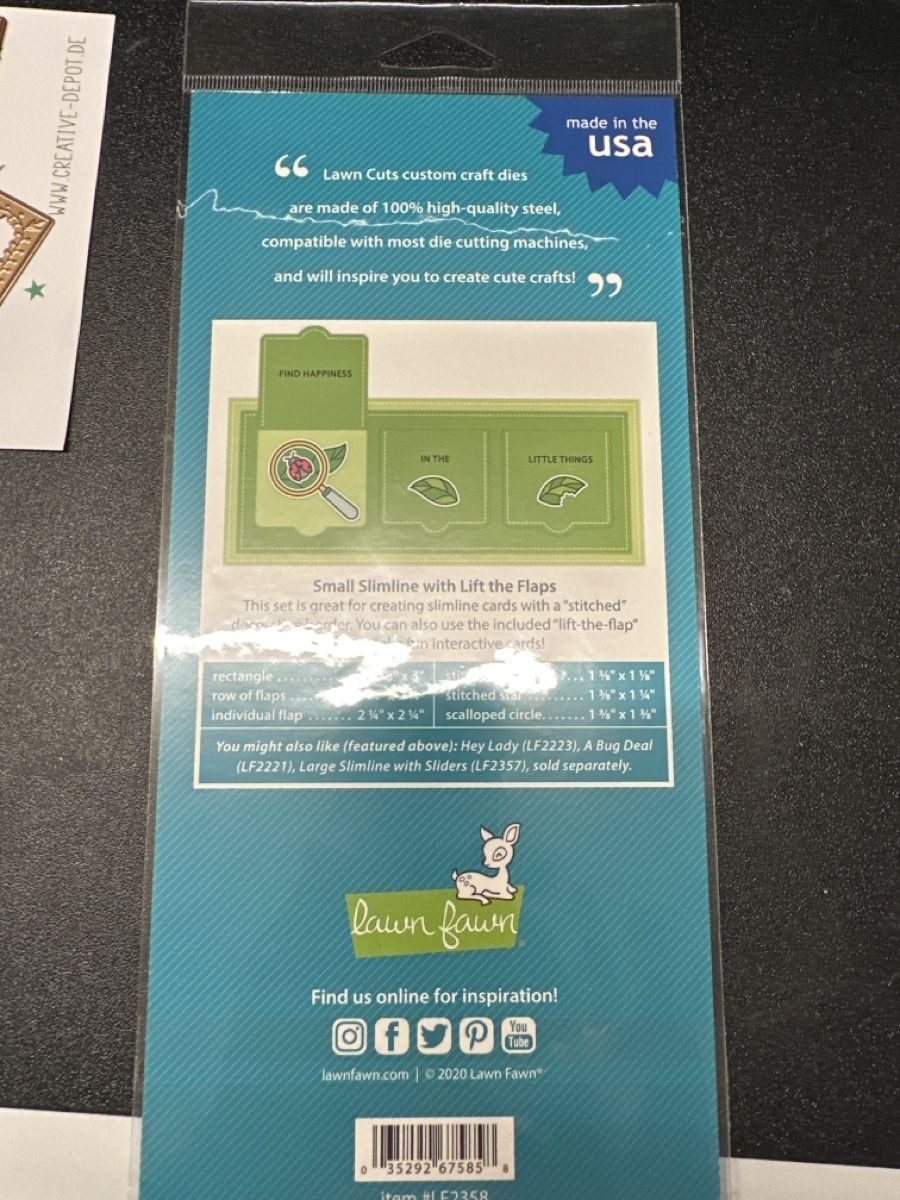 Sciablone: Stanzen Creative Depot lawn fawn – Usato da Wetzikon ZH venduto da lugis 3