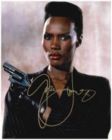 GRACE JONES - handsigniertes Grossfoto (20x25cm) mit COA