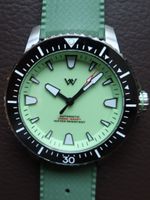 Hochwertige grüne Taucheruhr